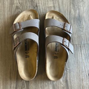 Men’s Birkenstock sandals brown